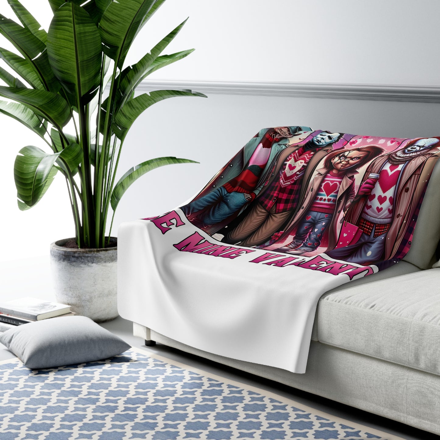 Valentines Sherpa Fleece Blanket