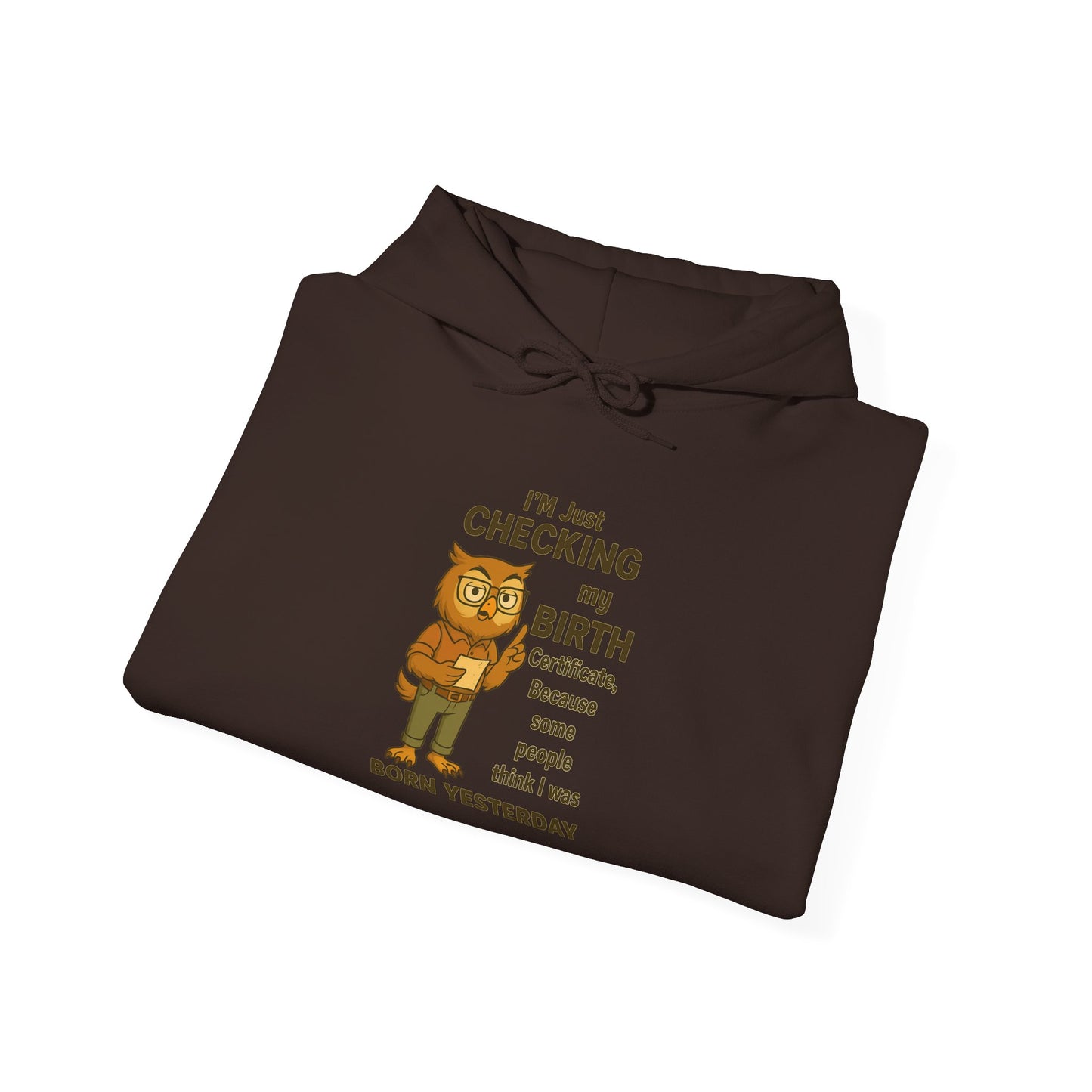 Funny Birthday Sweatshirt, Humorous Gift for Friends, Cozy Hooded Sweatshirt, Casual Wear, Unisex Birthday Apparel