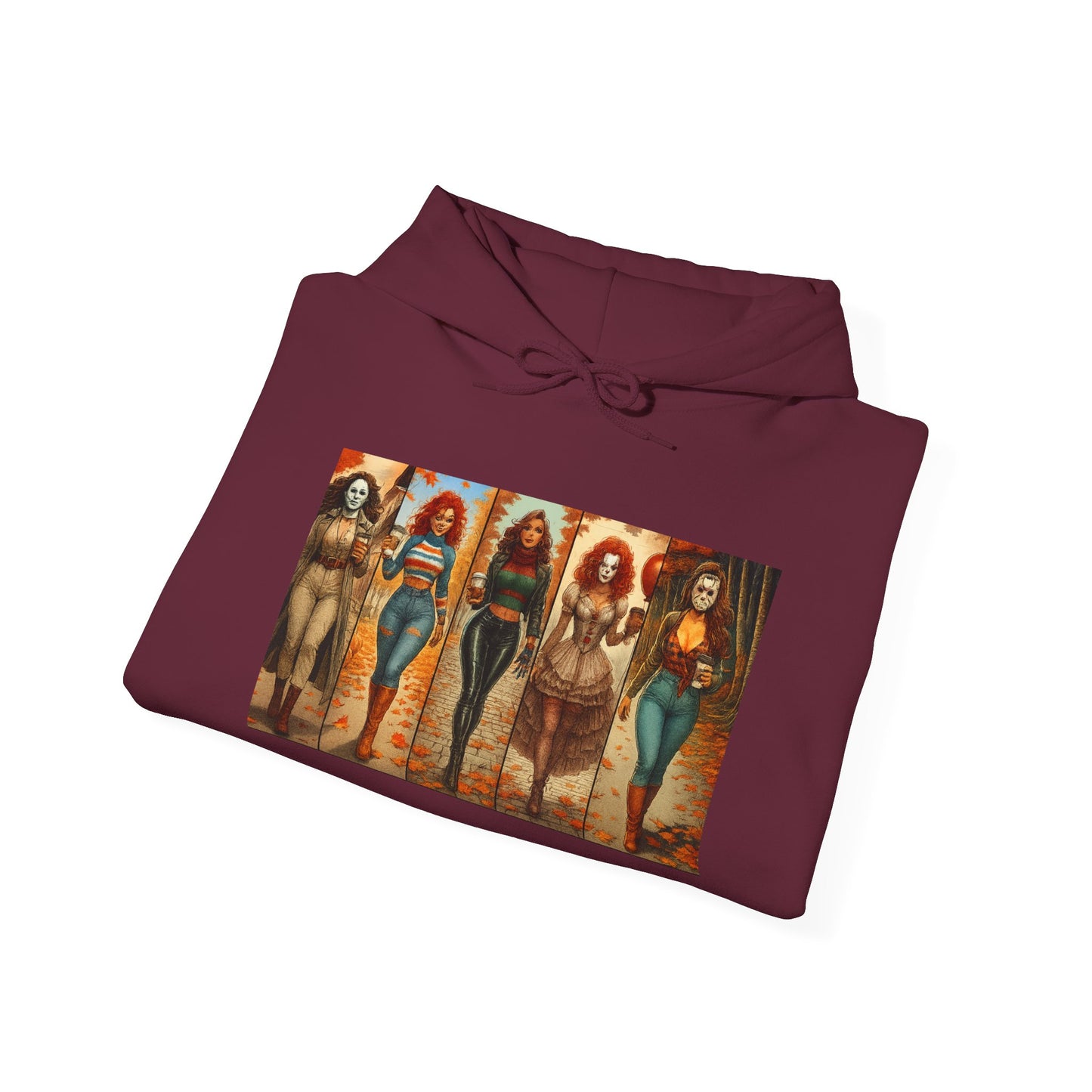 Vibrant Art Hooded Sweatshirt - Cozy Fashion, Perfect Gift, Casual Wear, Unisex Hoodie, Statement Piece