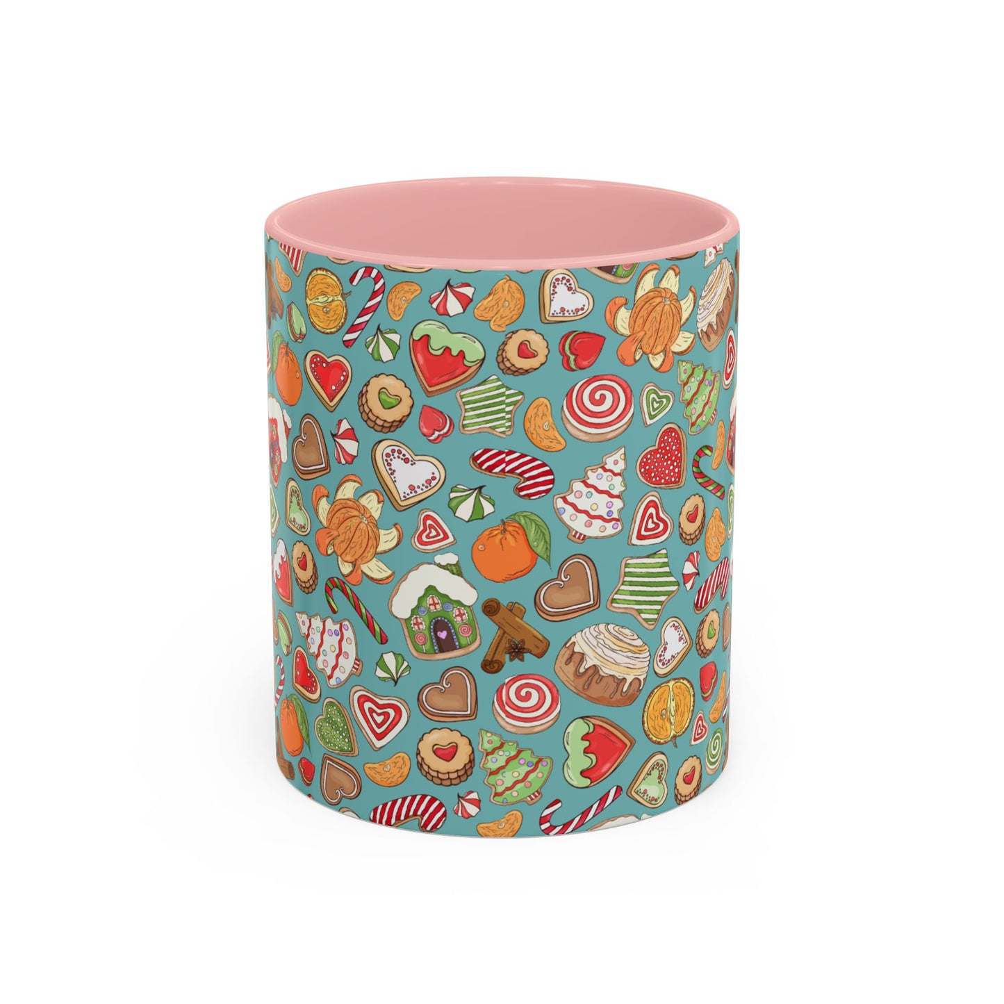 Christmas Accent Coffee Mug (11, 15oz)