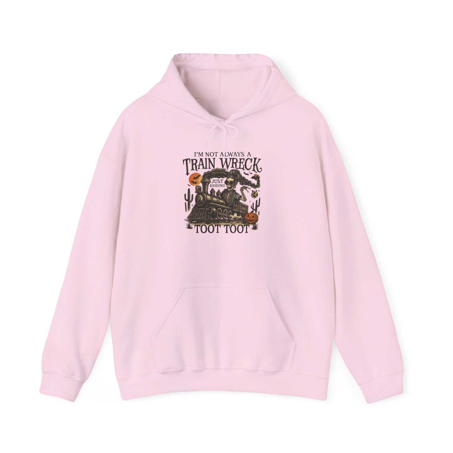 Halloween Train Toot Toot Hoodie, Cozy hoodie , Unisex Pullover, Perfect Fall Gift, Spooky Season Apparel, Halloween Costume Alternative