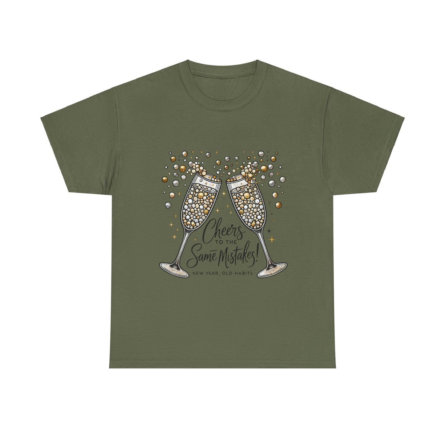 New Year Unisex Heavy Cotton Tee
