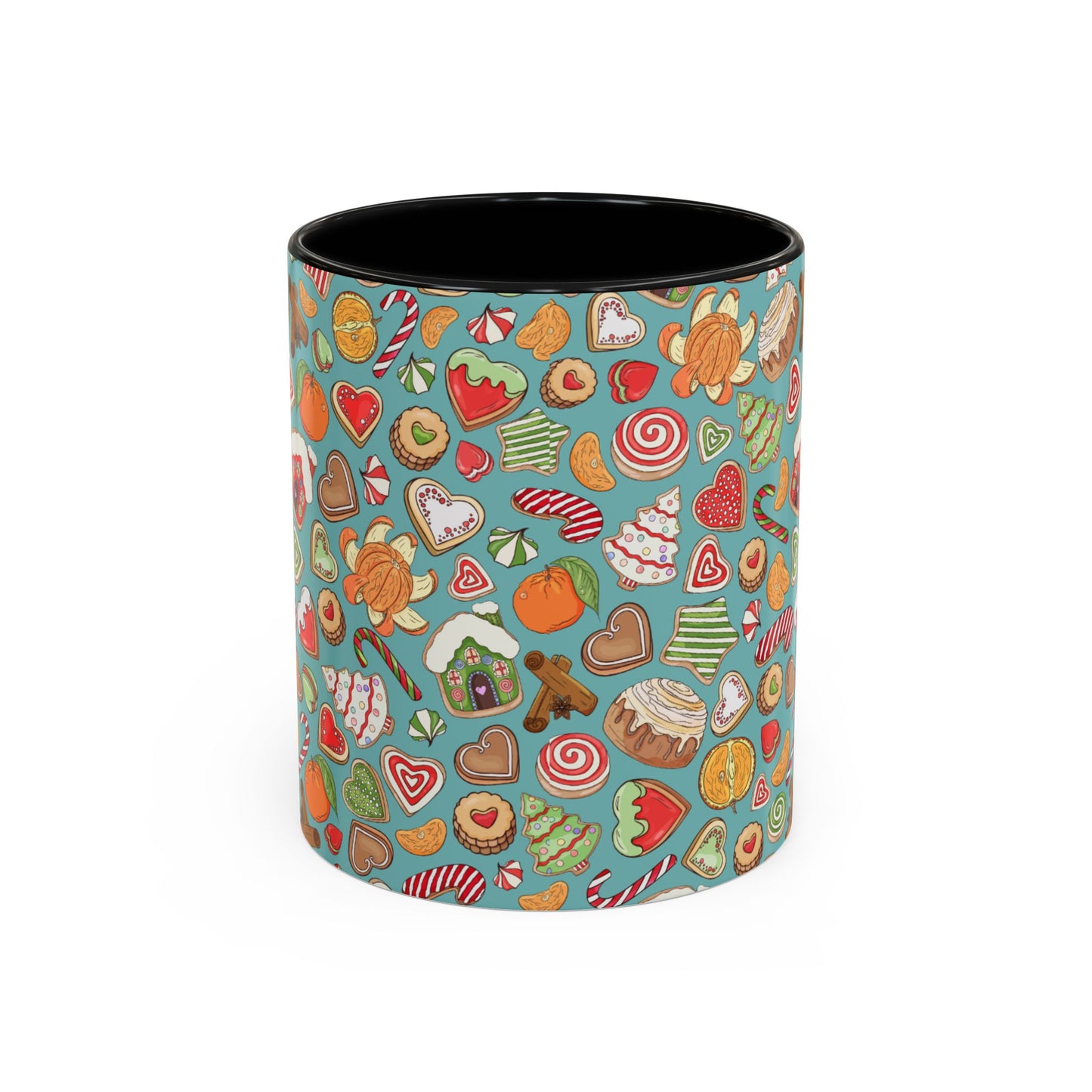 Christmas Accent Coffee Mug (11, 15oz)