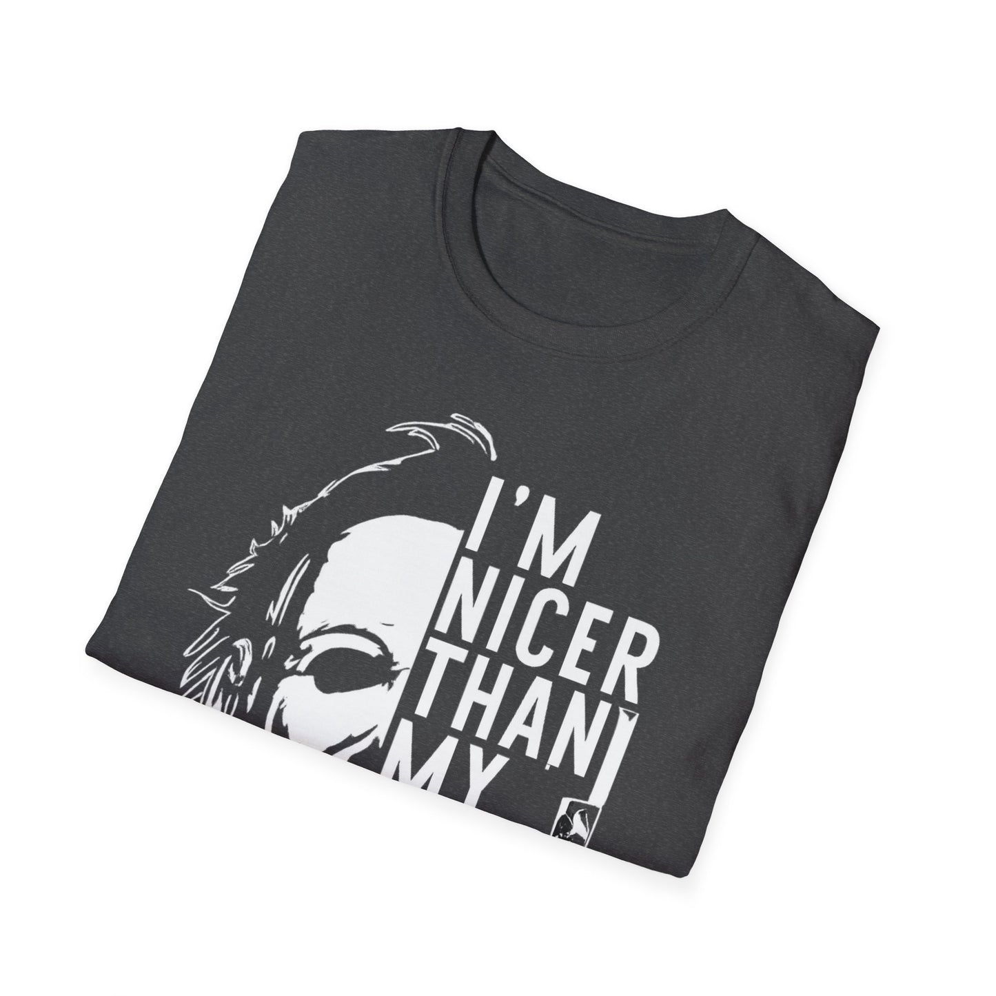 Graphic Horror-Themed Unisex T-Shirt | Perfect Gift for Halloween, Movie Lovers, Casual Wear, Unique Statement Tee