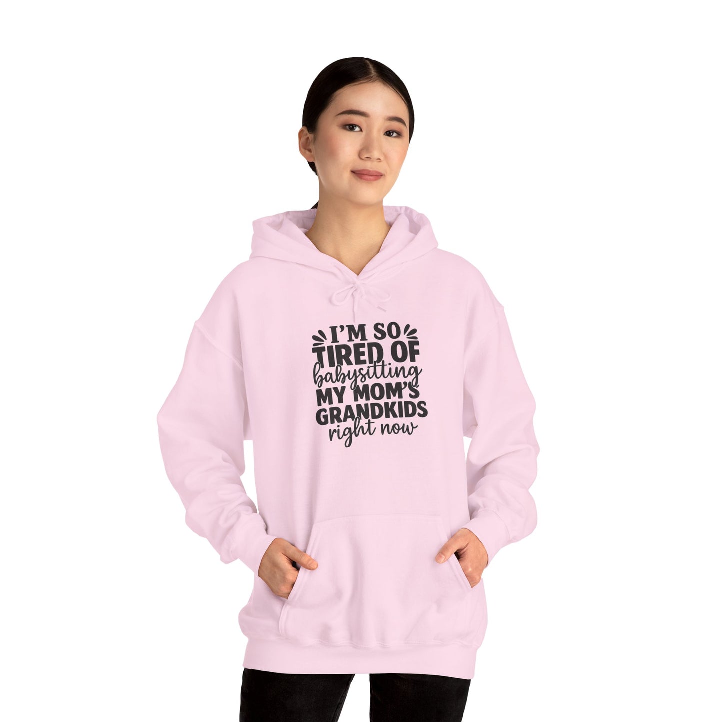 Funny Grandkids Sweatshirt, Unisex Hoodie for Babysitters, Gift for Moms, Cozy Family Sweatshirt, Parenting Humor, Grandparent Apparel