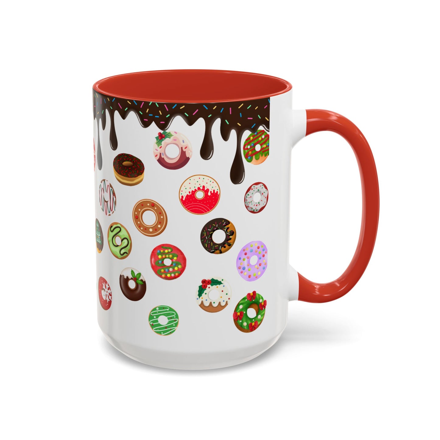 Christmas Accent Coffee Mug (11, 15oz)