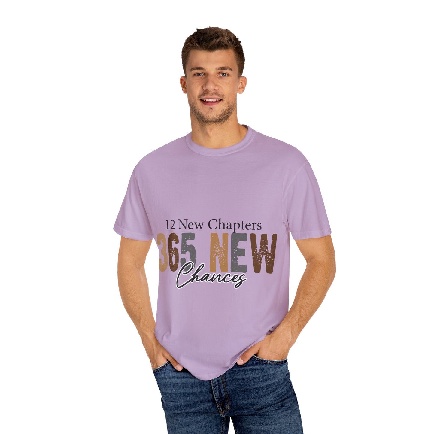 New Year Unisex Garment-Dyed T-shirt