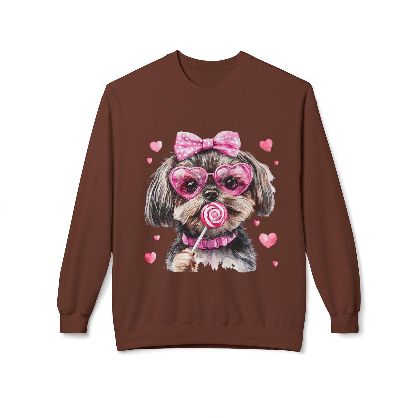 Valentines Unisex Midweight Softstyle Fleece Crewneck Sweatshirt