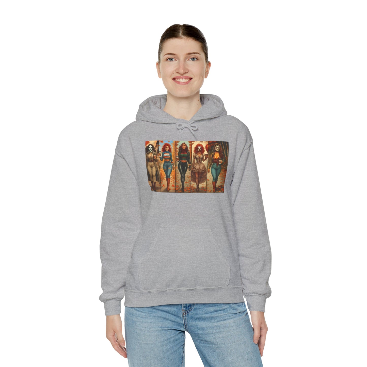 Vibrant Art Hooded Sweatshirt - Cozy Fashion, Perfect Gift, Casual Wear, Unisex Hoodie, Statement Piece