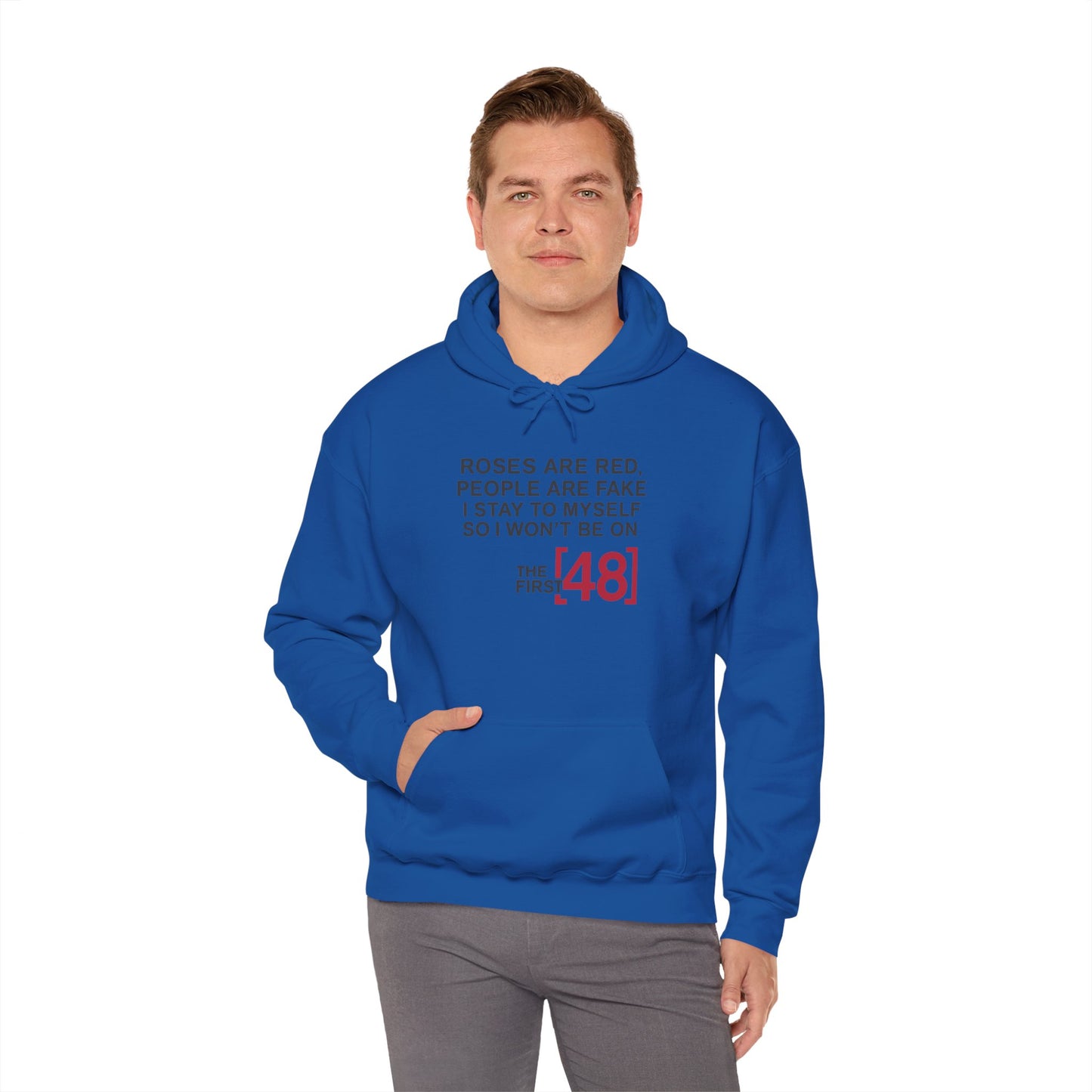 Roses Are Red Hoodie, Unisex Hoodie, Funny Gift, Casual Wear, Perfect for Birthdays and Everyday Wear