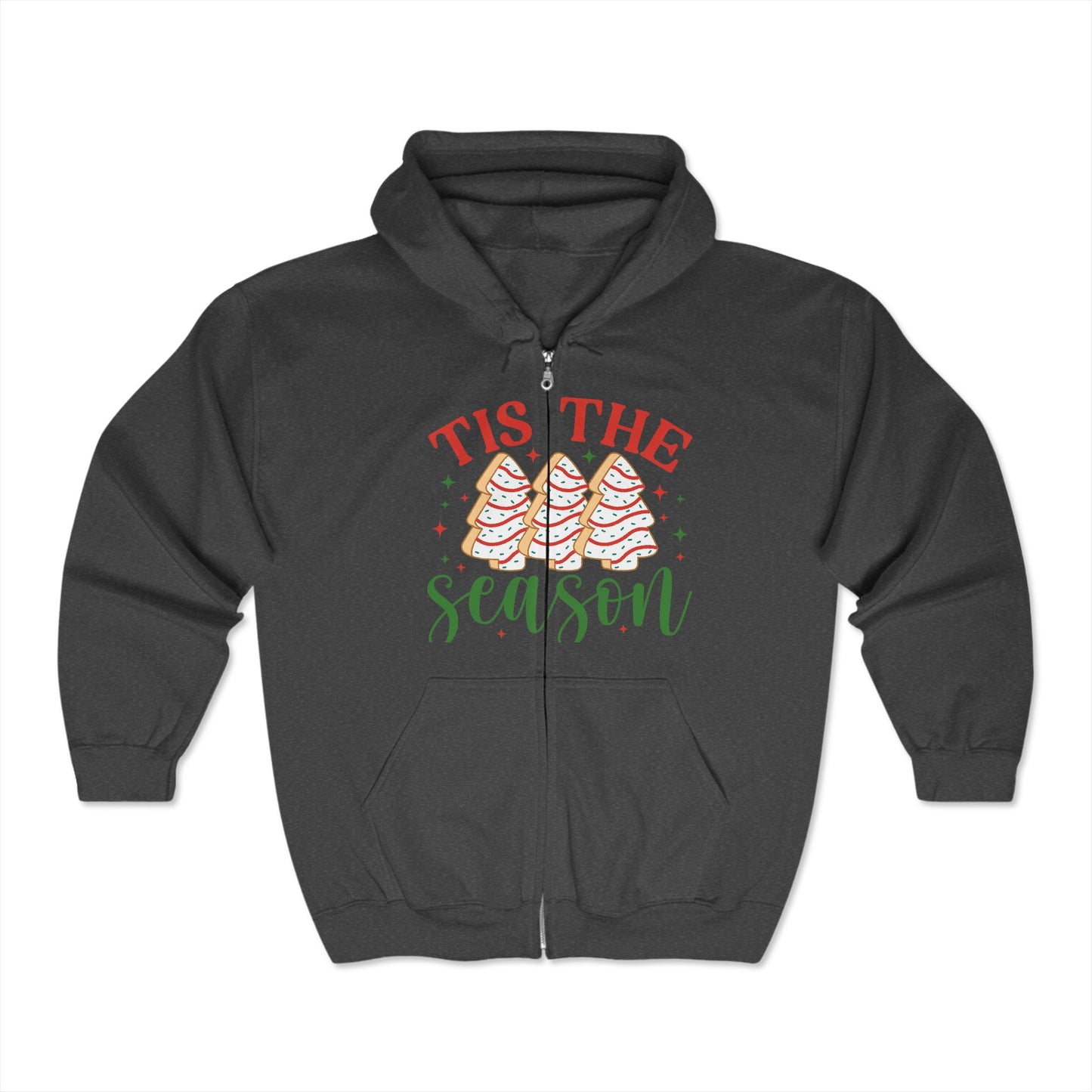 Christmas Unisex Heavy Blend™ Full Zip Hooded Sweatshirt