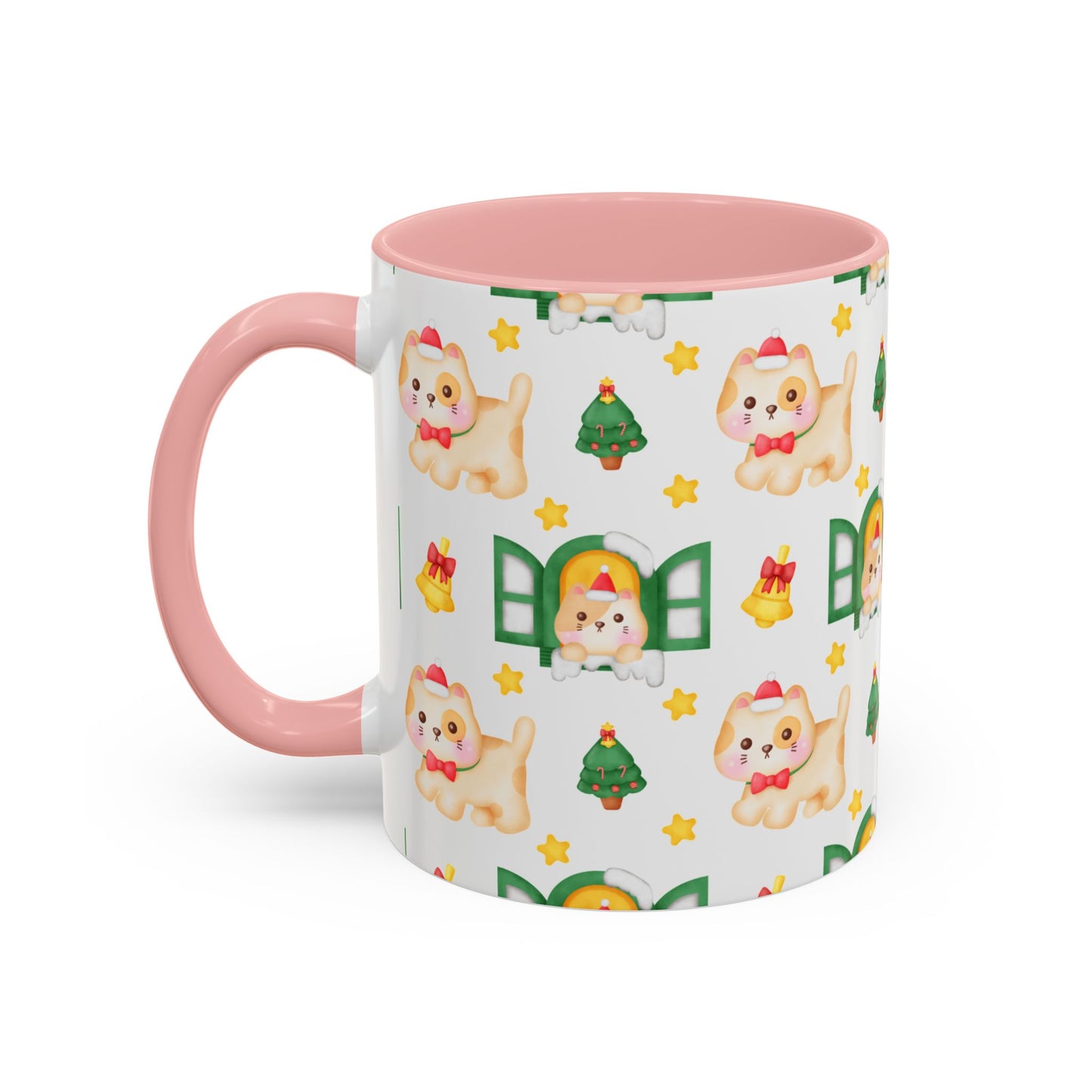 Christmas Accent Coffee Mug (11, 15oz)