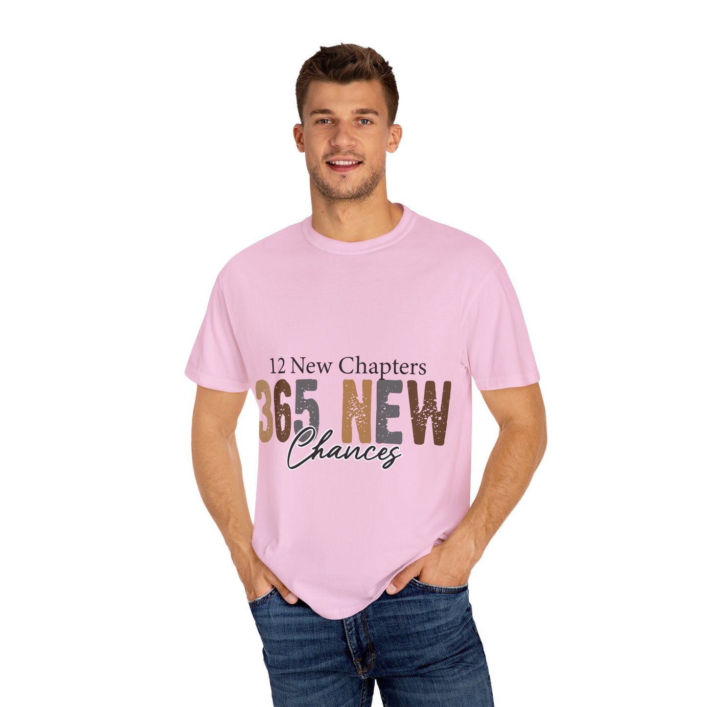 New Year Unisex Garment-Dyed T-shirt