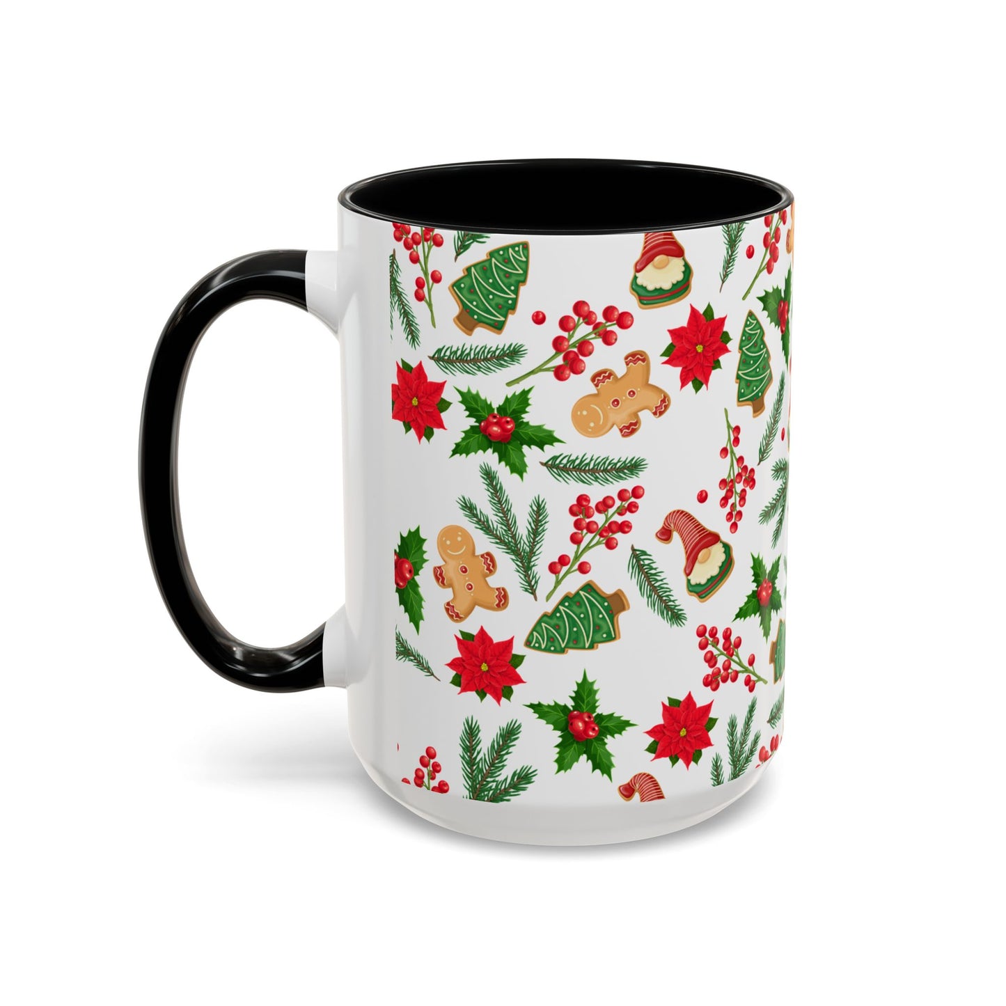 Christmas Accent Coffee Mug (11, 15oz)