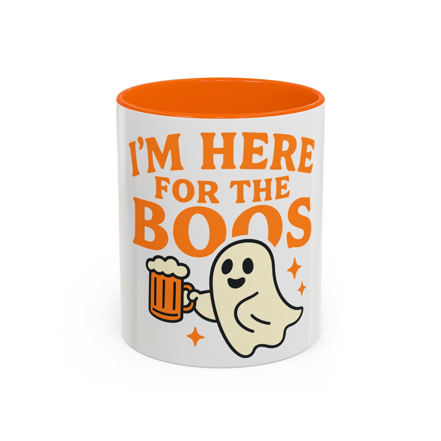 Halloween Ghost Coffee Mug | Perfect for Spooky Celebrations, Fall Gatherings, Trick-or-Treating, Gift for Friends, Humor