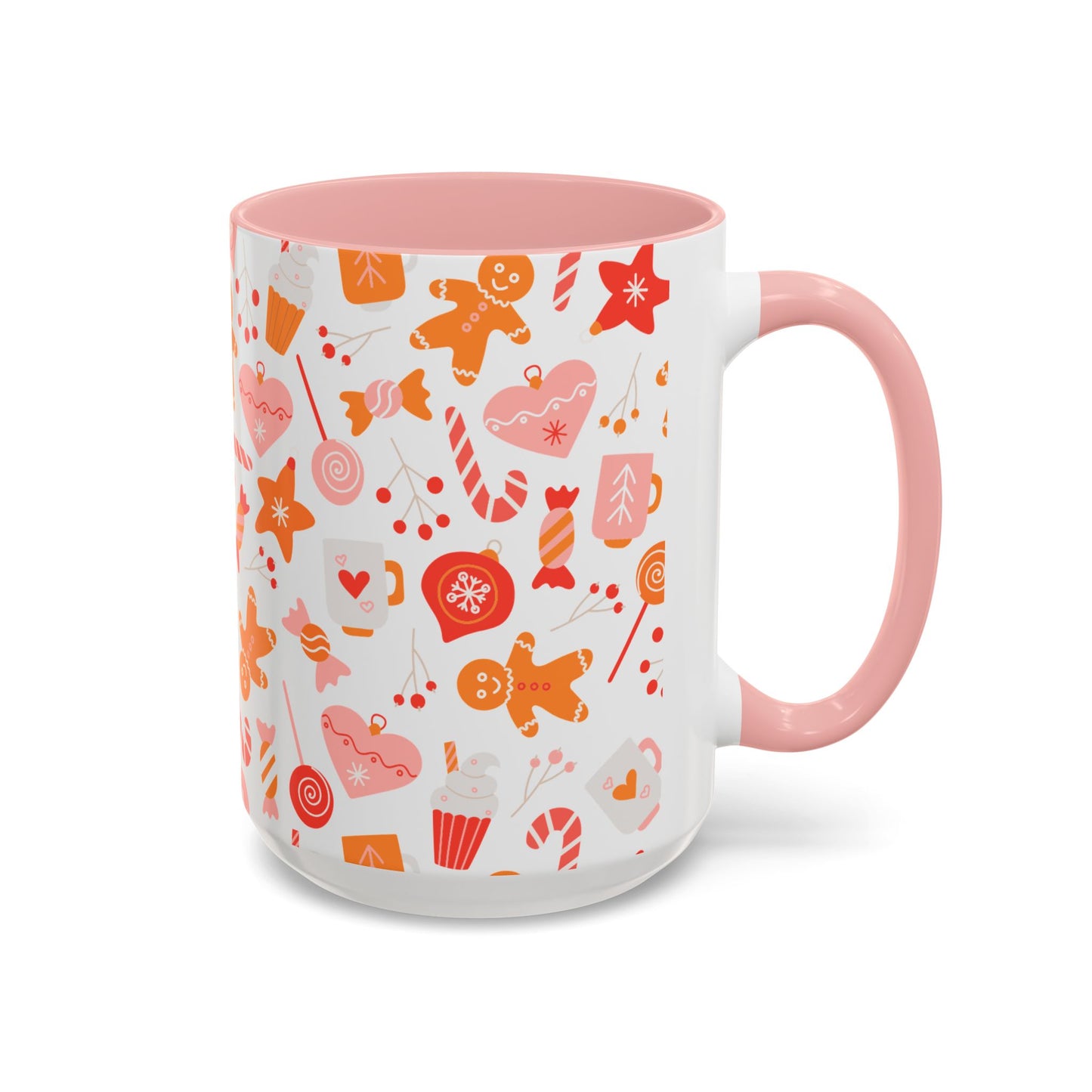 Christmas Accent Coffee Mug (11, 15oz)