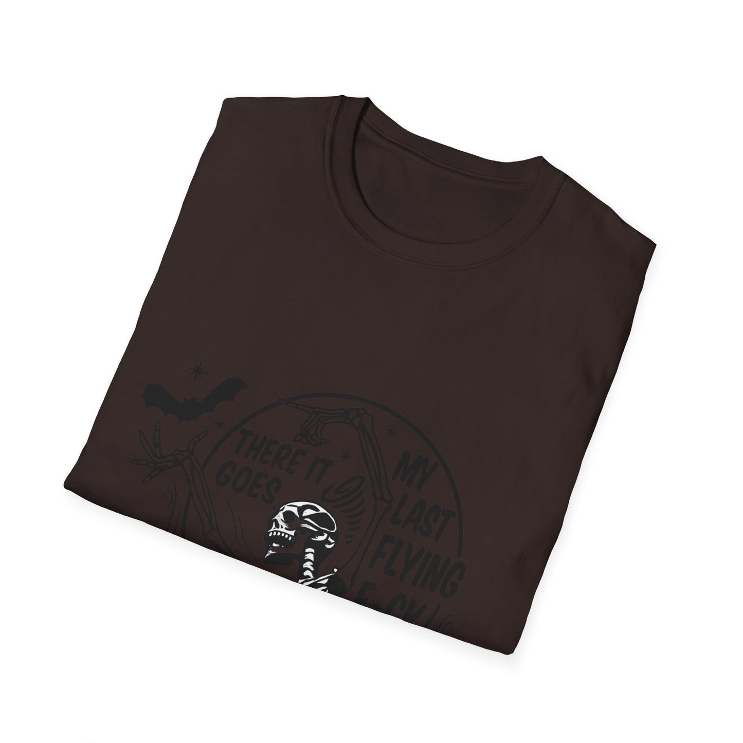 Funny Graphic Tee, There It Goes My Last Flying F*ck Shirt, Casual Wear, Gift for Friends, Relaxed Style, Humor Apparel