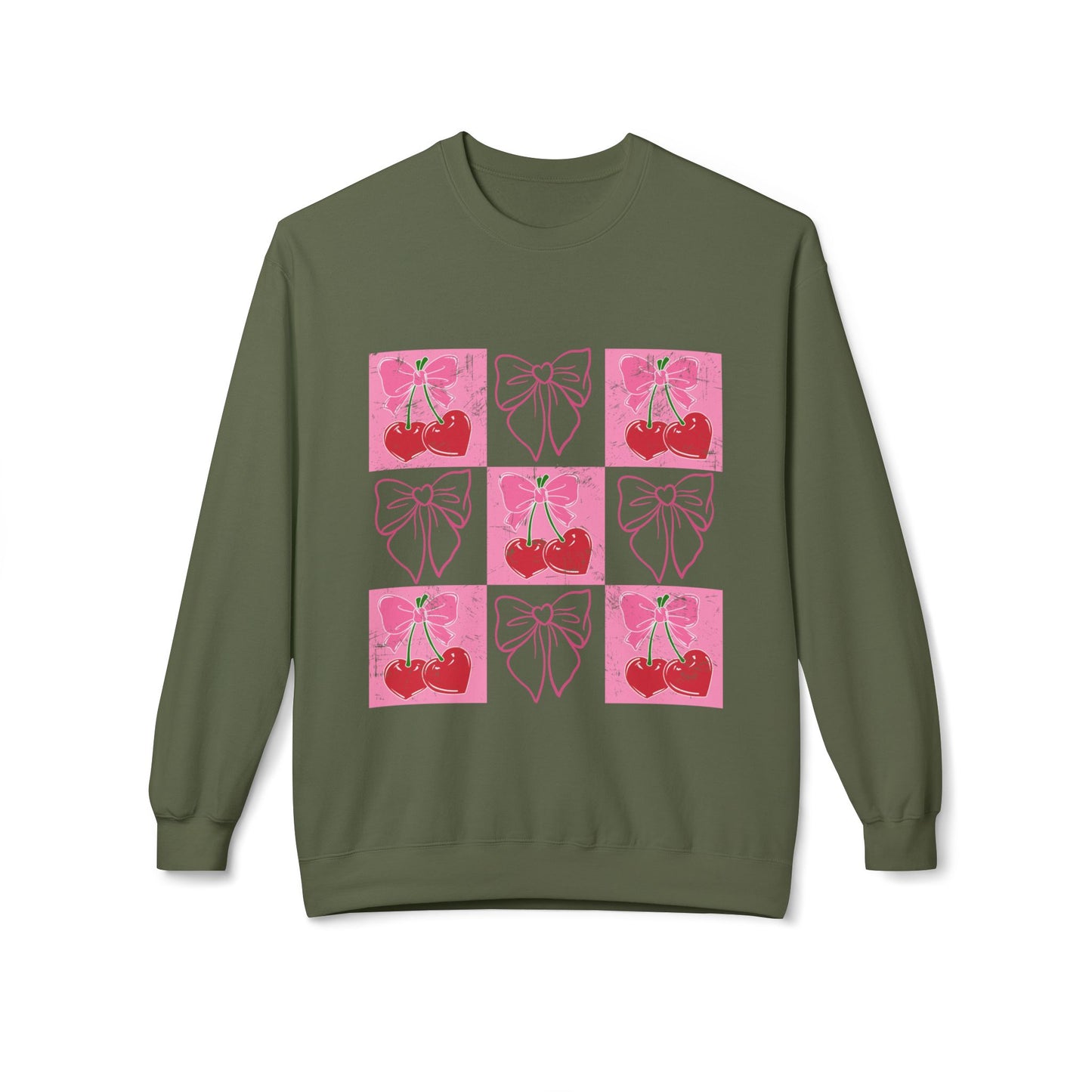 Valentines Unisex Midweight Softstyle Fleece Crewneck Sweatshirt