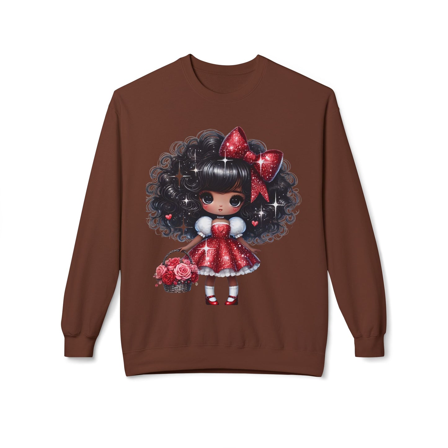 Valentines Unisex Midweight Softstyle Fleece Crewneck Sweatshirt