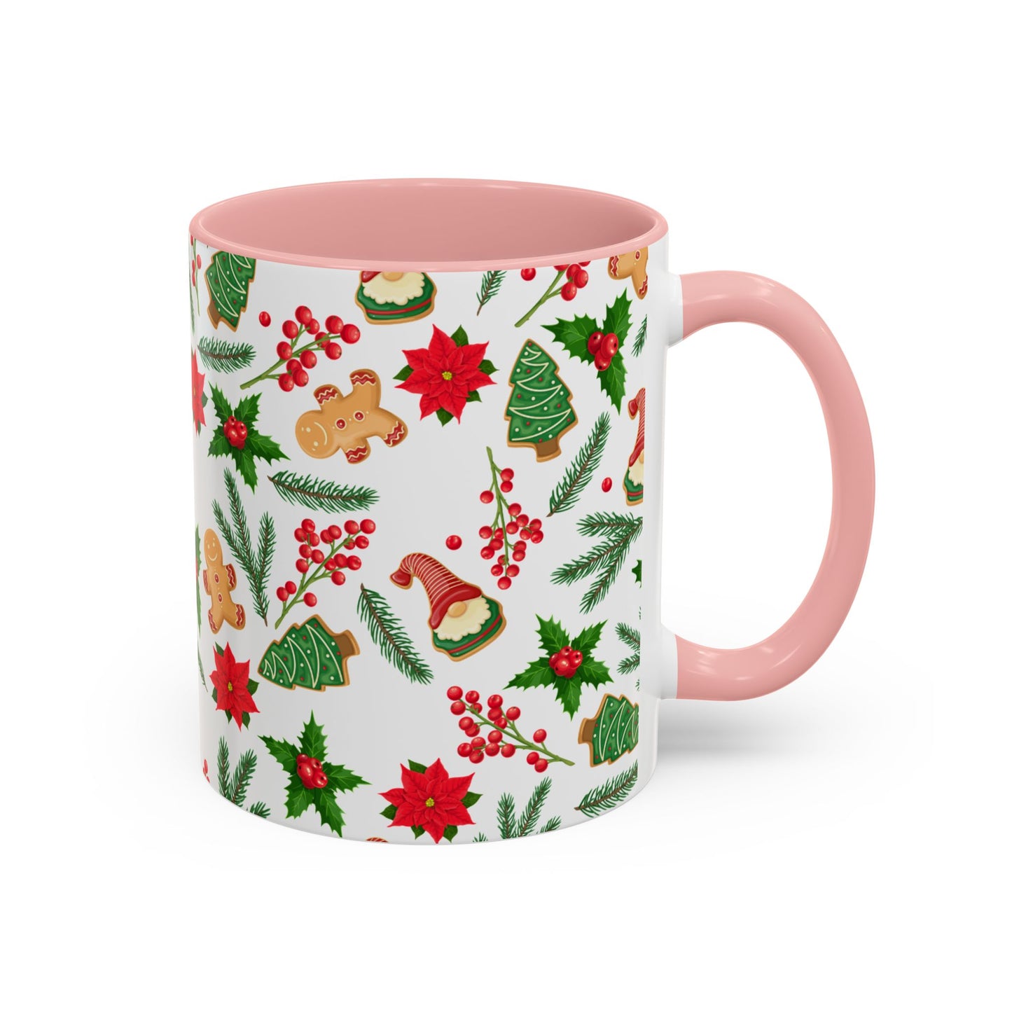 Christmas Accent Coffee Mug (11, 15oz)