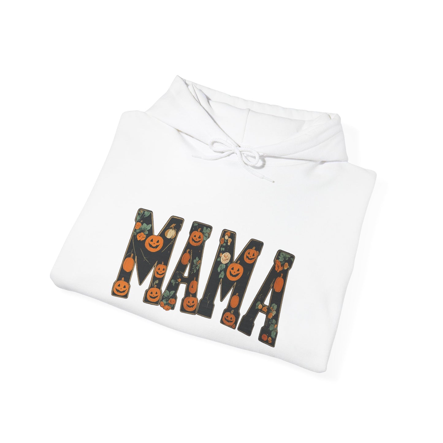 Mama Pumpkin Hooded Hoodie | Cozy Fall Apparel, Perfect for Gift Giving, Halloween, Family Gatherings, Autumn Fashion
