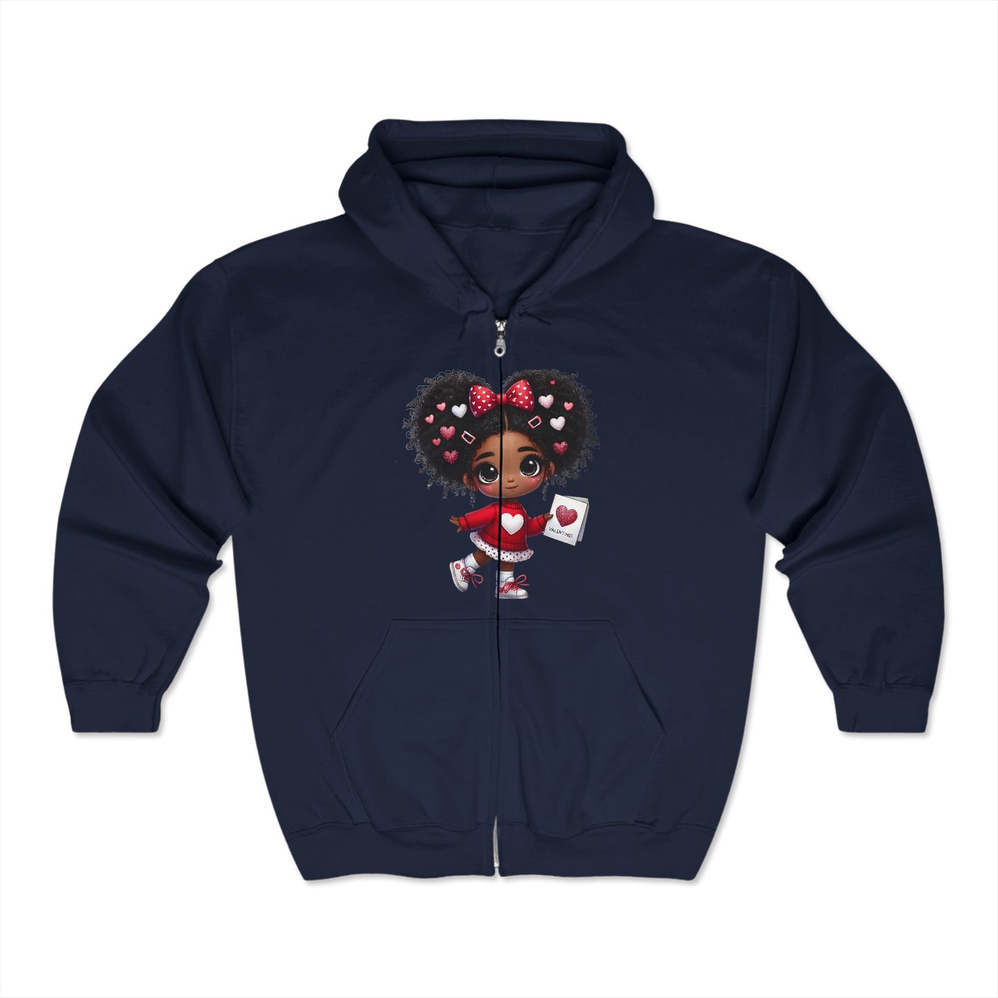 Valentines Unisex Heavy Blend™ Full Zip Hooded Sweatshirt