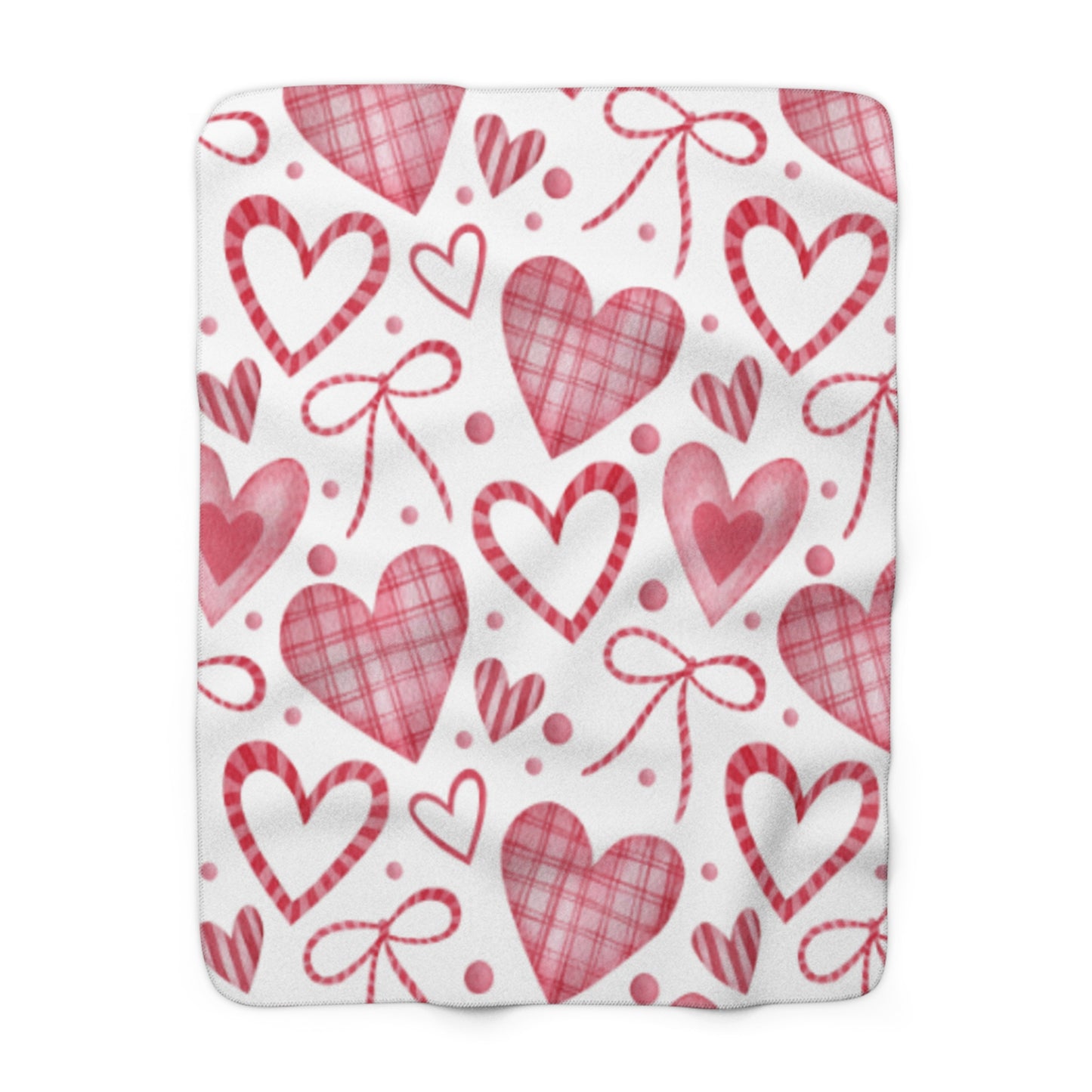 Valentines Sherpa Fleece Blanket