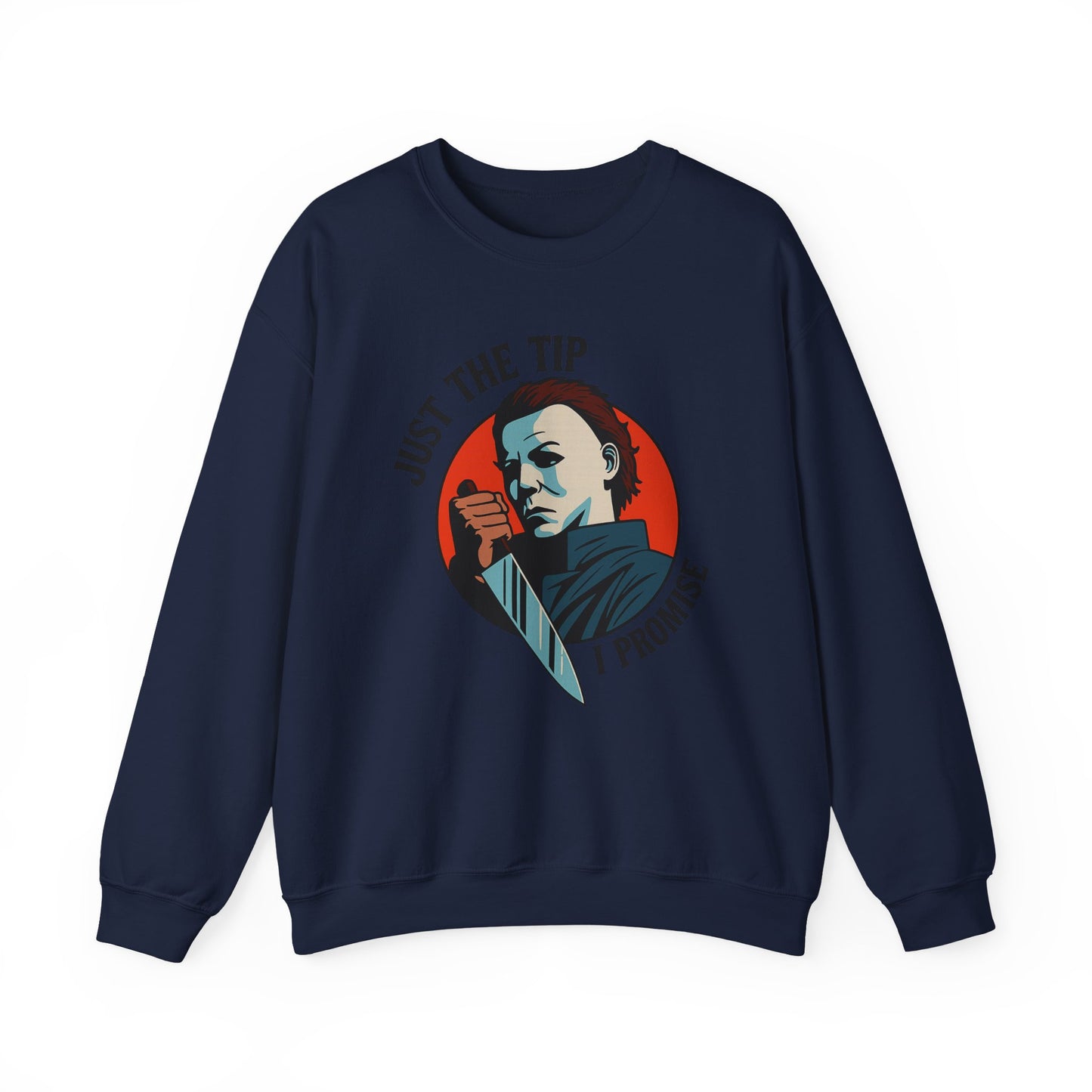 Spooky Humor Crewneck Sweatshirt | Funny Fall Fashion, Halloween Gift, Cozy Sweatshirt, Unisex Apparel, Casual Wear