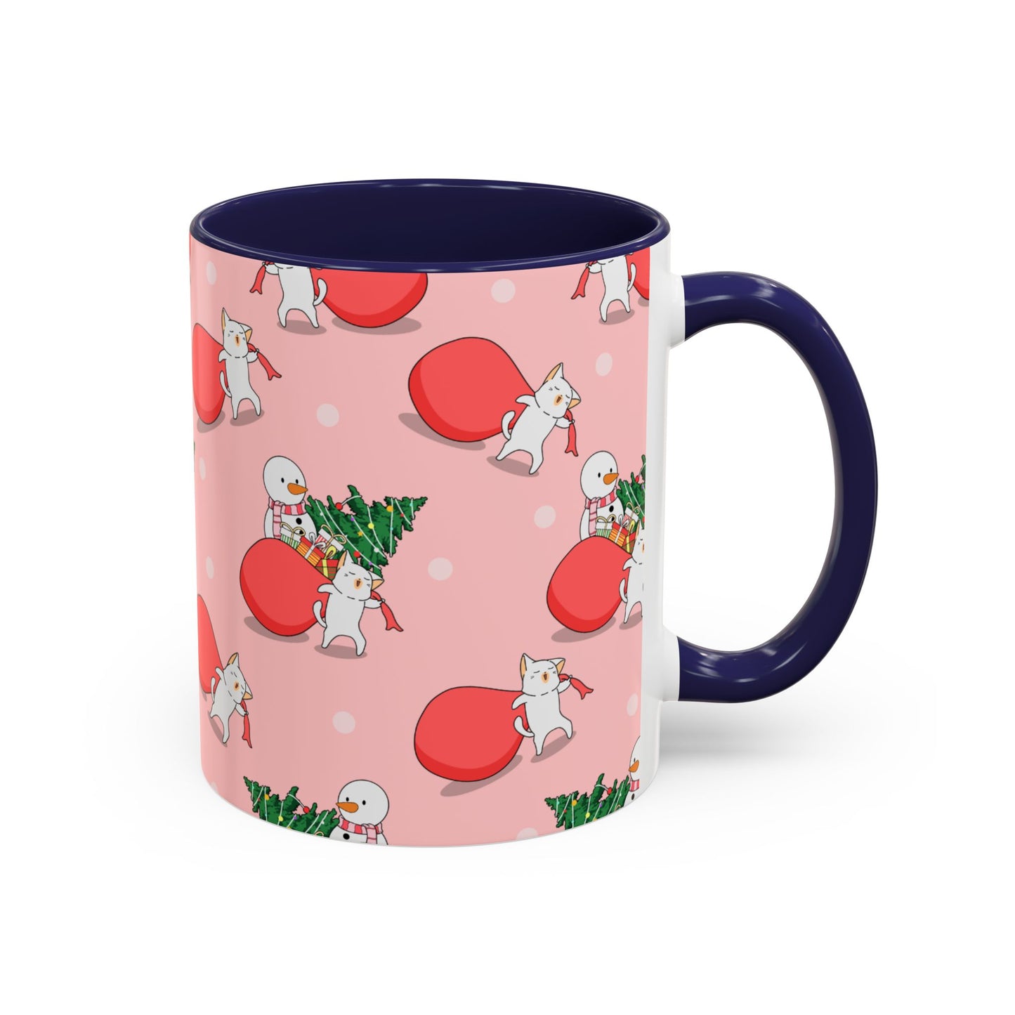 Christmas Accent Coffee Mug (11, 15oz)