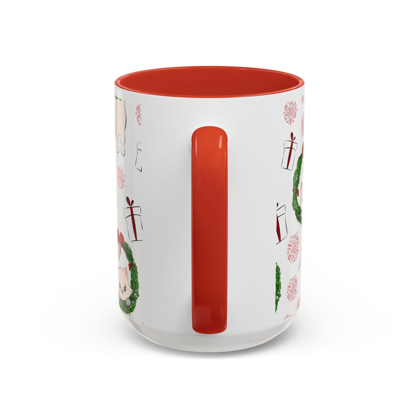 Christmas Accent Coffee Mug (11, 15oz)