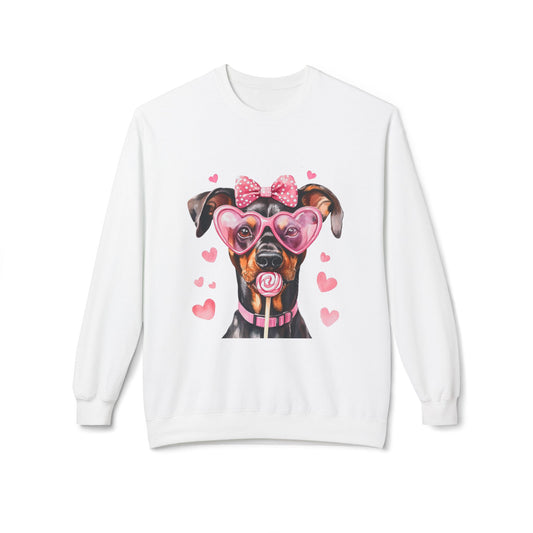 Valentines Unisex Midweight Softstyle Fleece Crewneck Sweatshirt