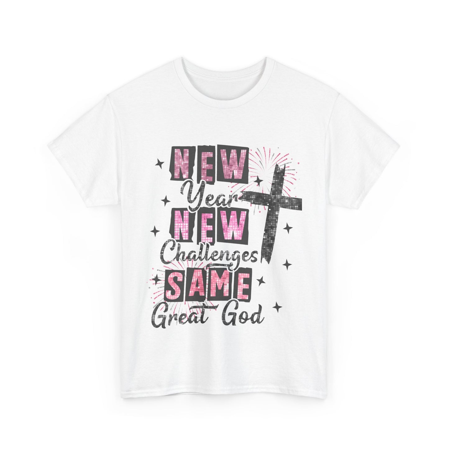 New Year Unisex Heavy Cotton Tee