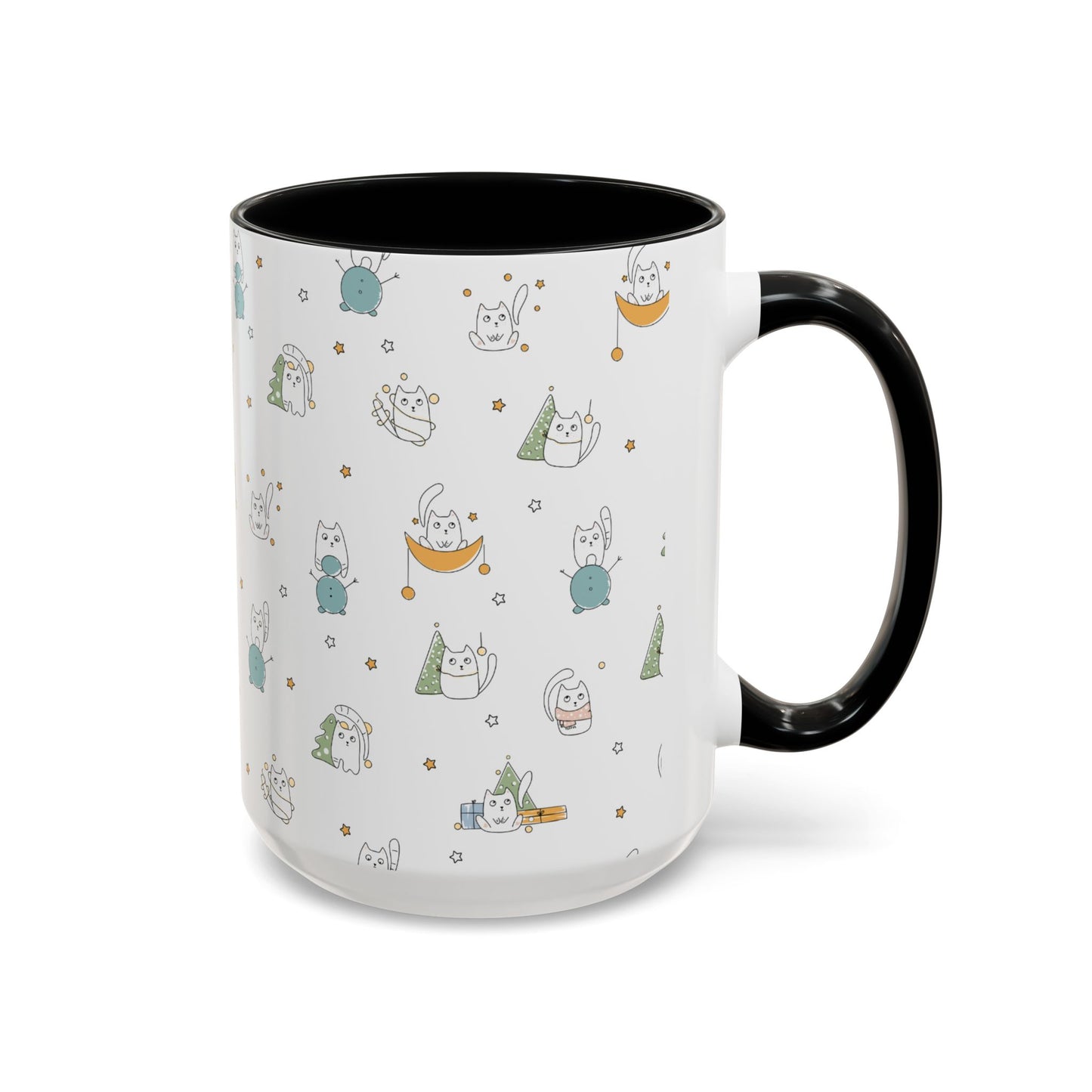 Christmas Accent Coffee Mug (11, 15oz)