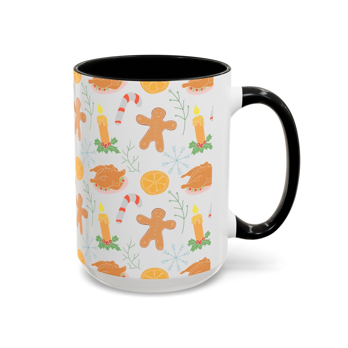 Christmas Accent Coffee Mug (11, 15oz)
