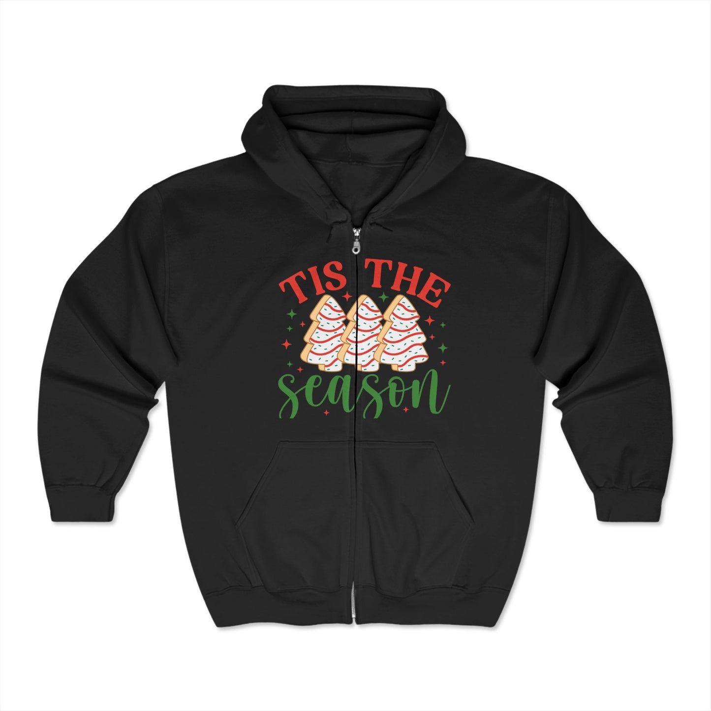 Christmas Unisex Heavy Blend™ Full Zip Hooded Sweatshirt