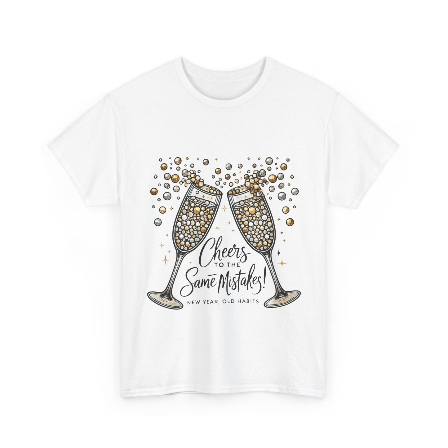New Year Unisex Heavy Cotton Tee