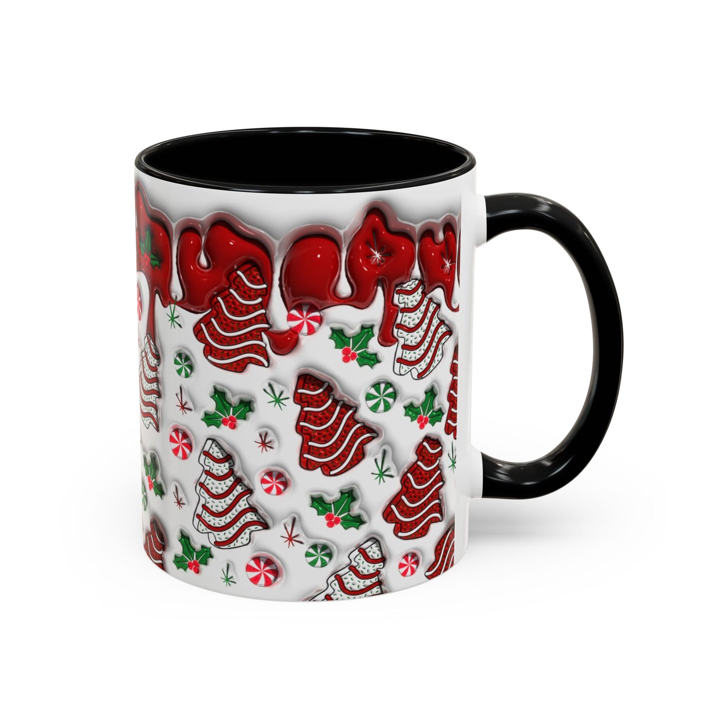 Christmas Accent Coffee Mug (11, 15oz)