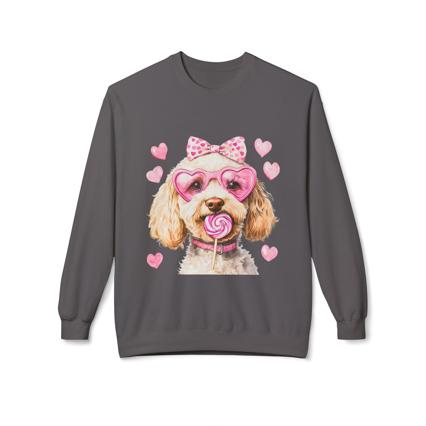 Valentines Unisex Midweight Softstyle Fleece Crewneck Sweatshirt
