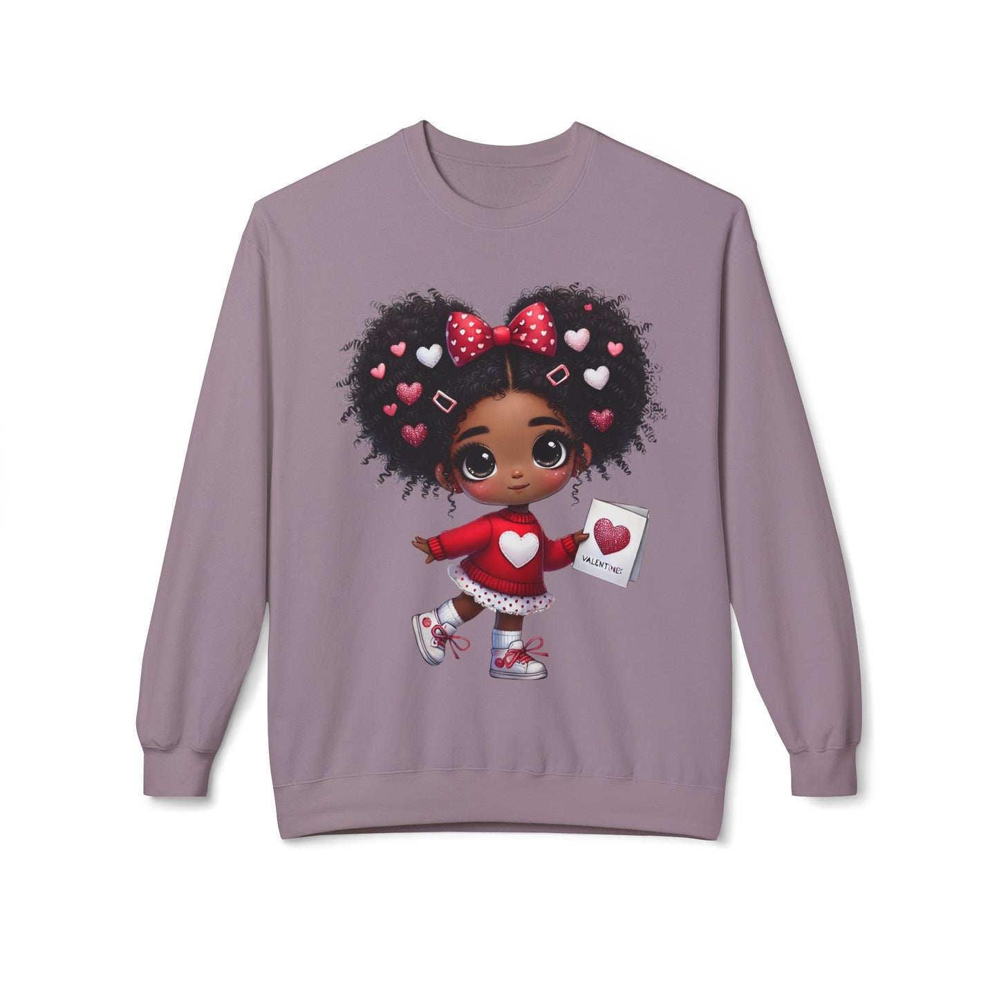 Valentines Unisex Midweight Softstyle Fleece Crewneck Sweatshirt