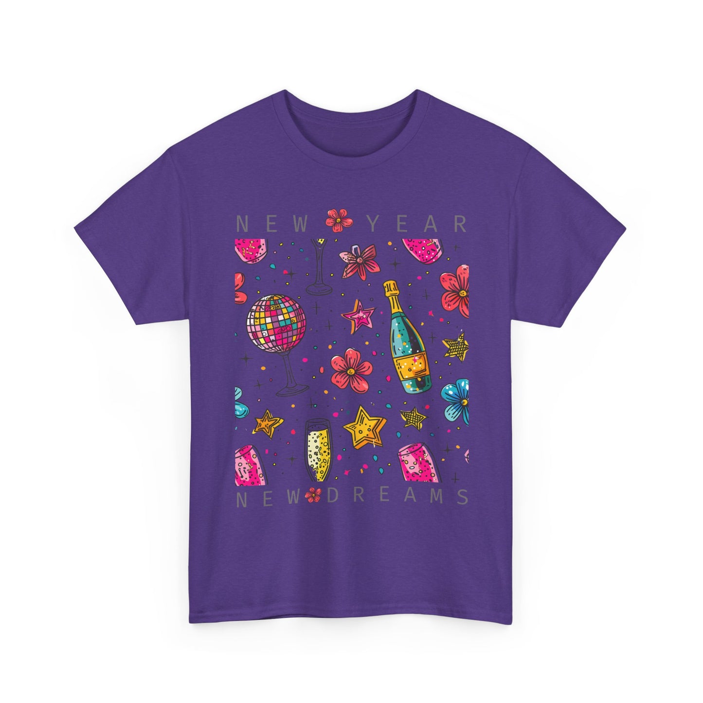 New Year Unisex Heavy Cotton Tee