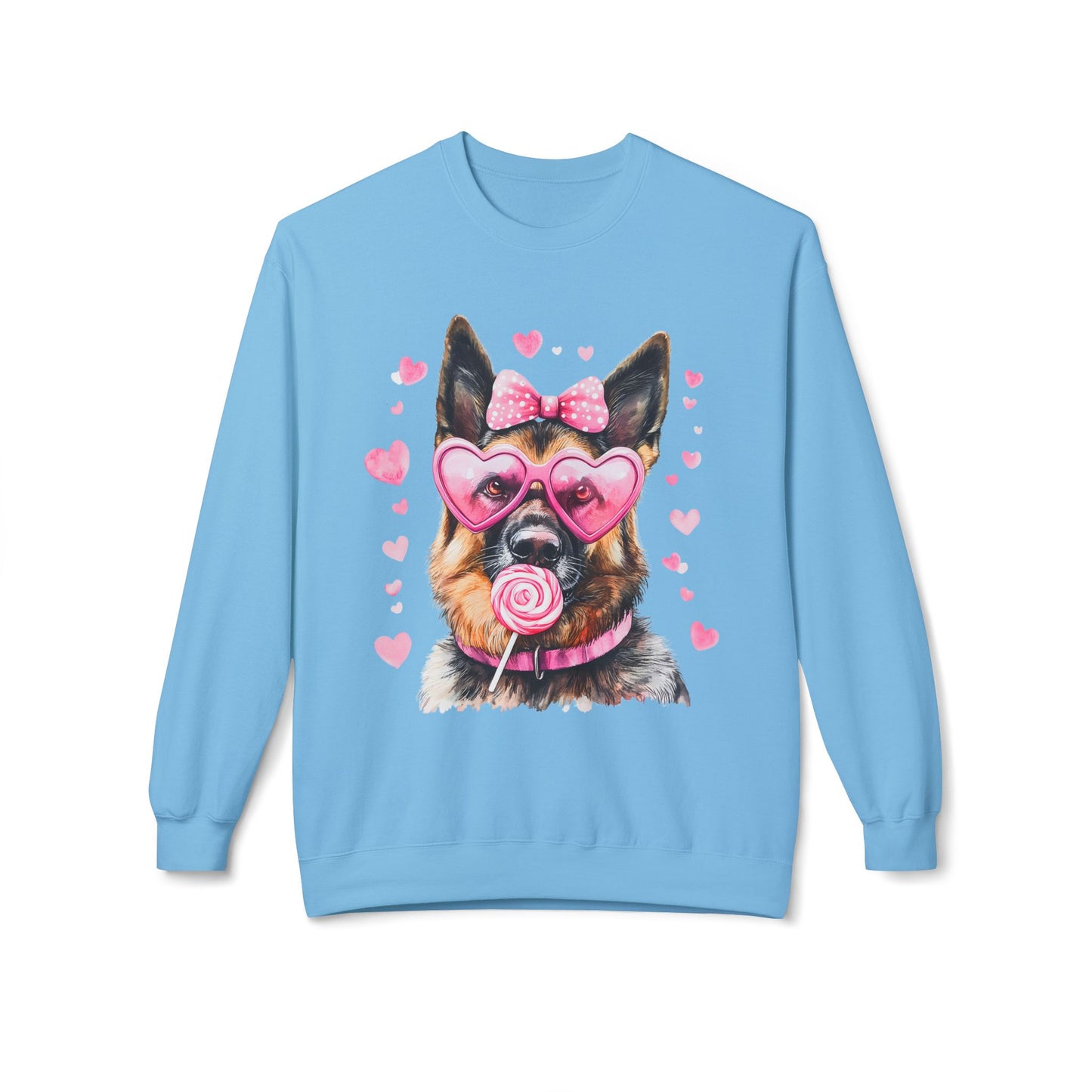 Valentines Unisex Midweight Softstyle Fleece Crewneck Sweatshirt
