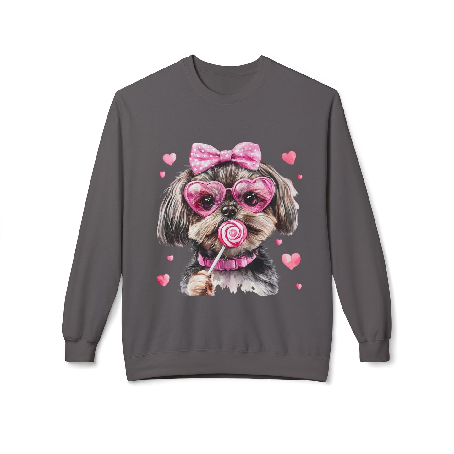 Valentines Unisex Midweight Softstyle Fleece Crewneck Sweatshirt