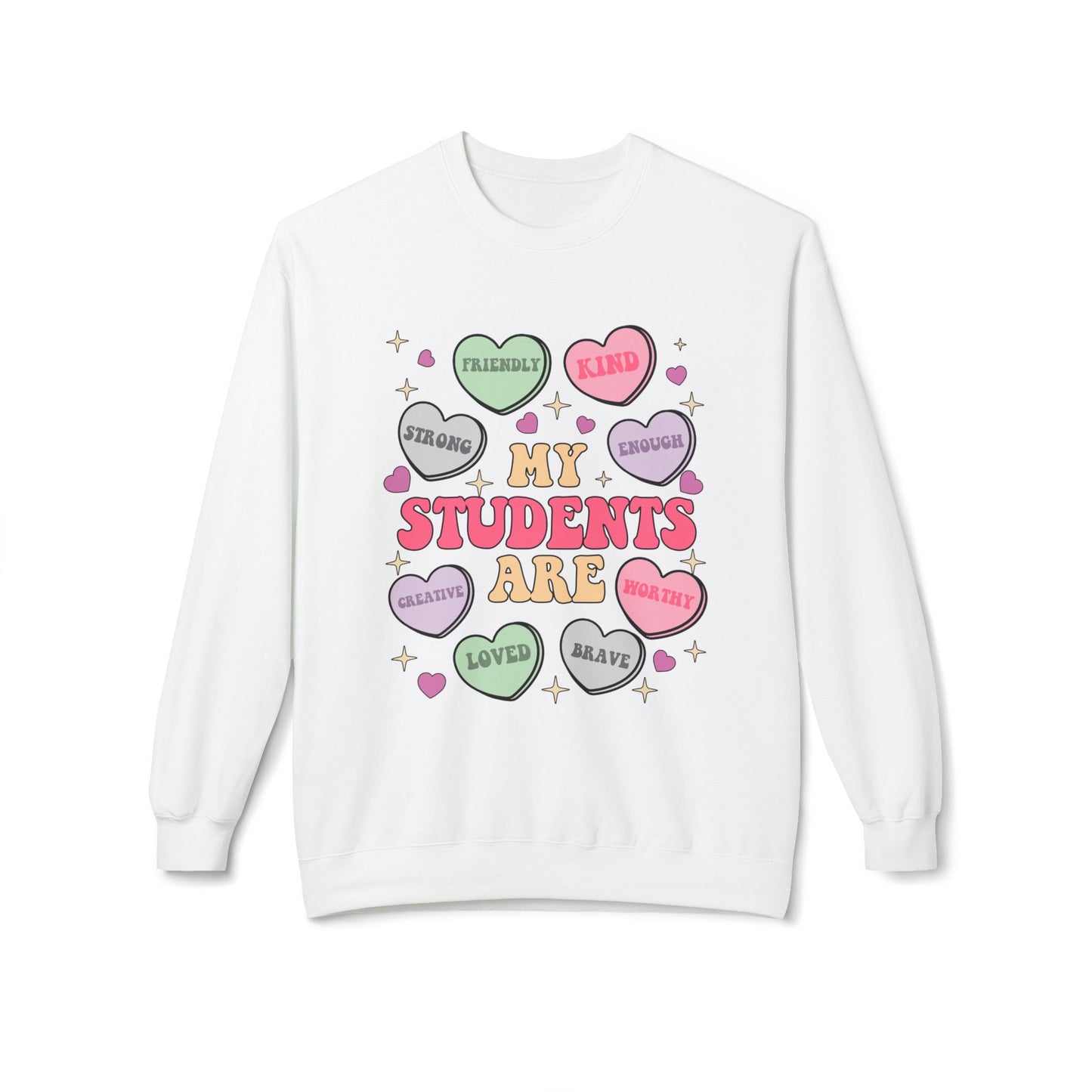 Valentines Unisex Midweight Softstyle Fleece Crewneck Sweatshirt