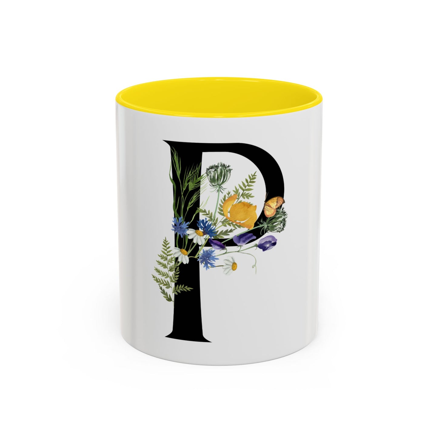 Alphabet Letter Accent Coffee Mug