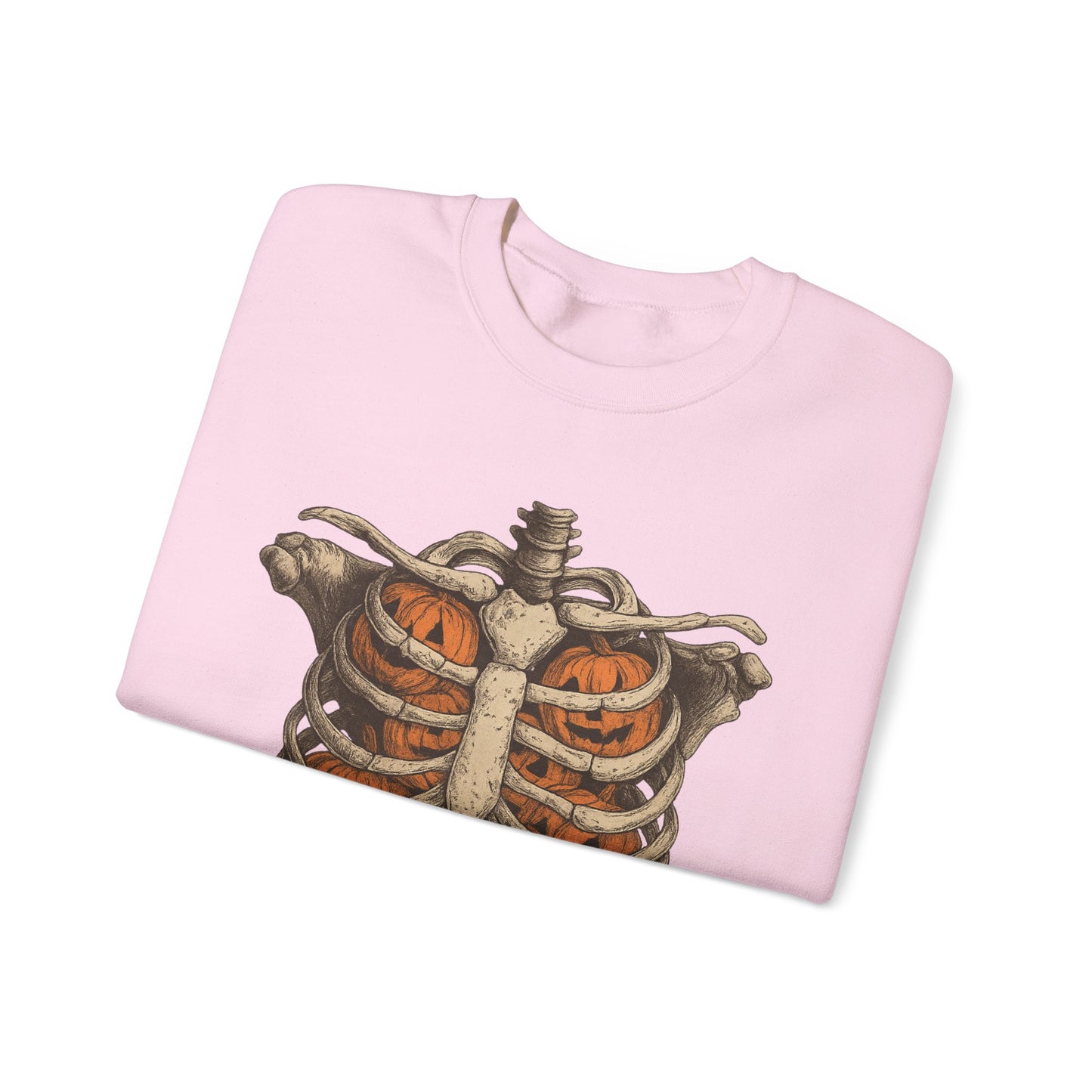 Halloween Skeleton Sweatshirt, Unisex Crewneck, Fall Fashion, Spooky Apparel, Gift for Halloween, Cozy Pullover