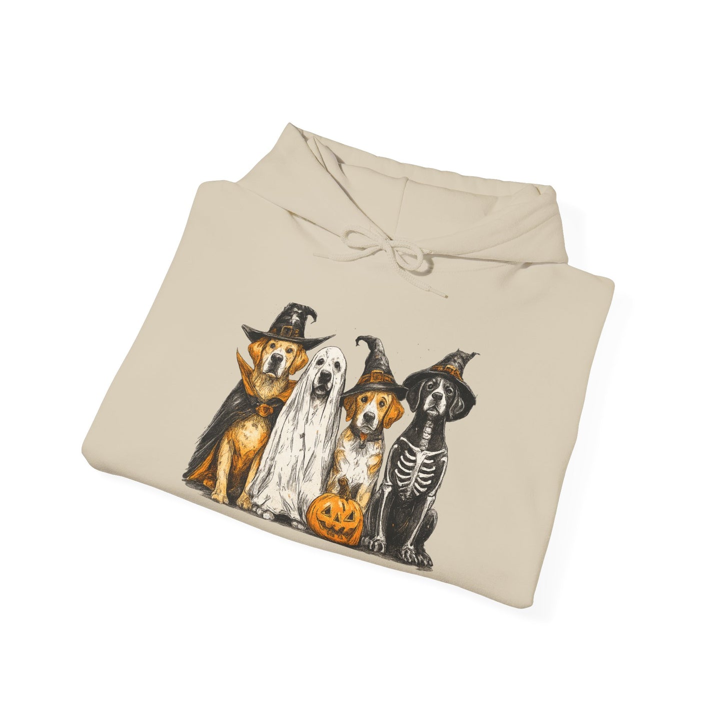 Halloween Pet Lover Hoodie, Unisex Hoodie, Cute Dog Hoodie, Cozy Halloween Apparel, Animal Lover Gift