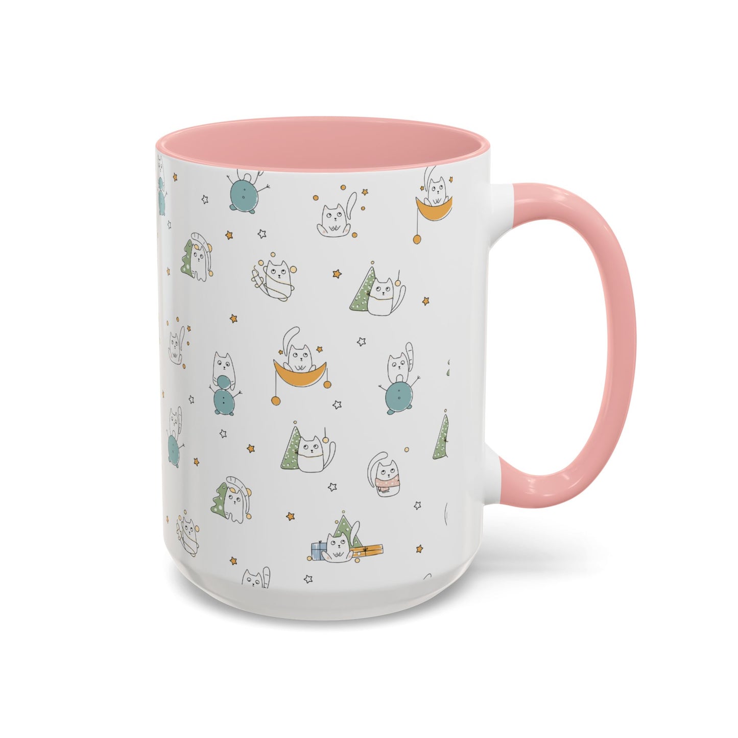 Christmas Accent Coffee Mug (11, 15oz)