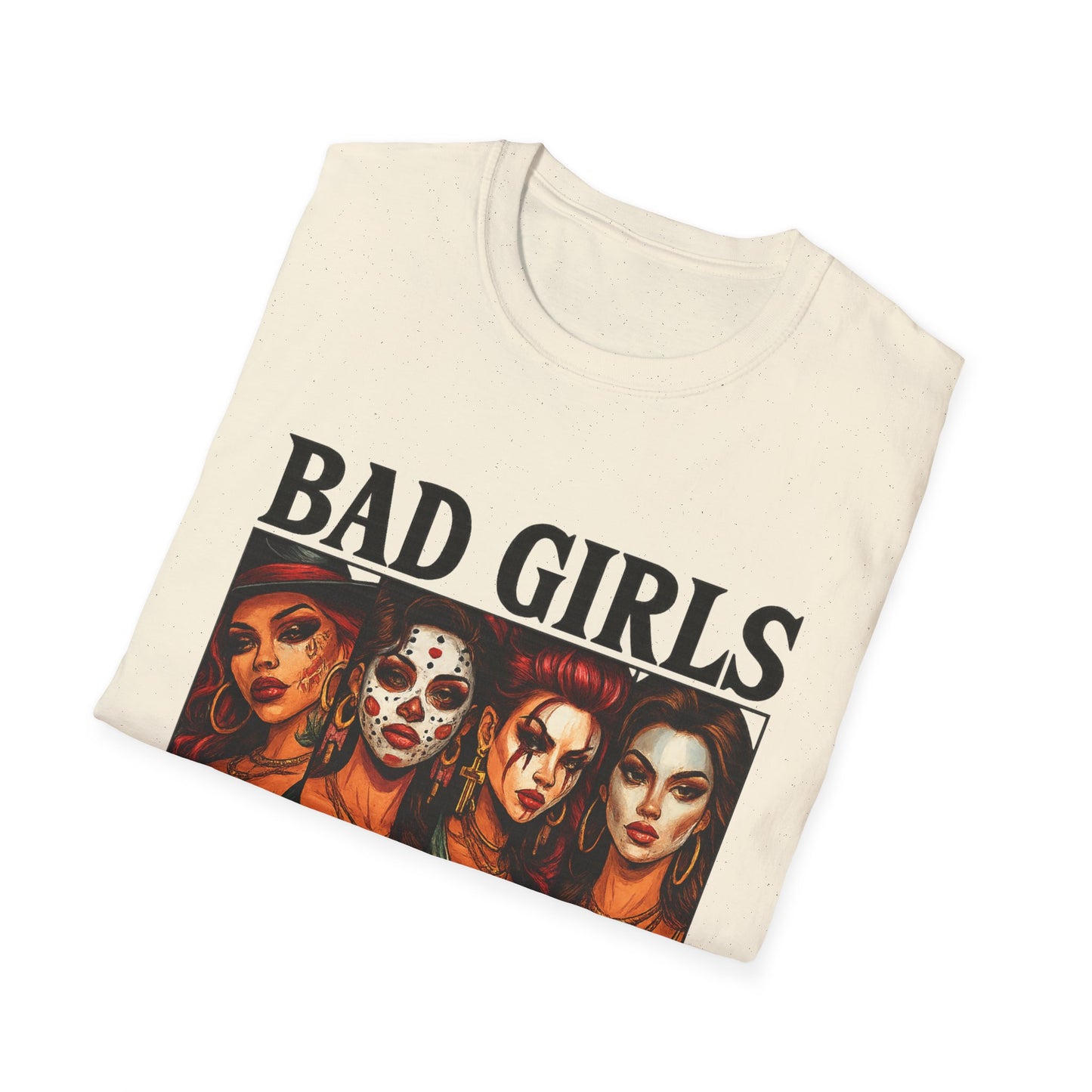 Bad Girls Have More Fun Unisex Softstyle T-Shirt, Trendy Tee, Fun Graphic Shirt, Gift for Women, Casual Wear, Party Outfit
