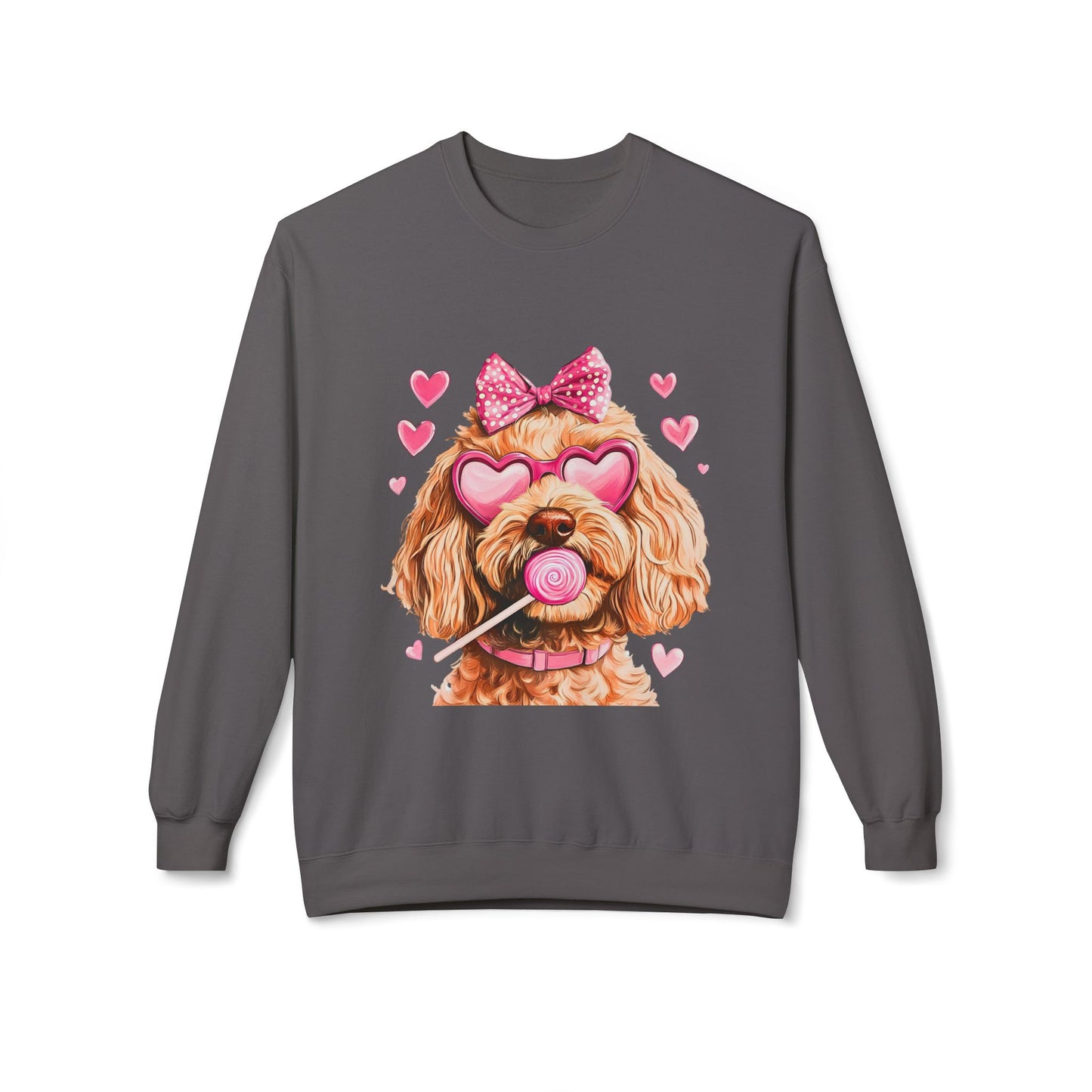 Valentines Unisex Midweight Softstyle Fleece Crewneck Sweatshirt