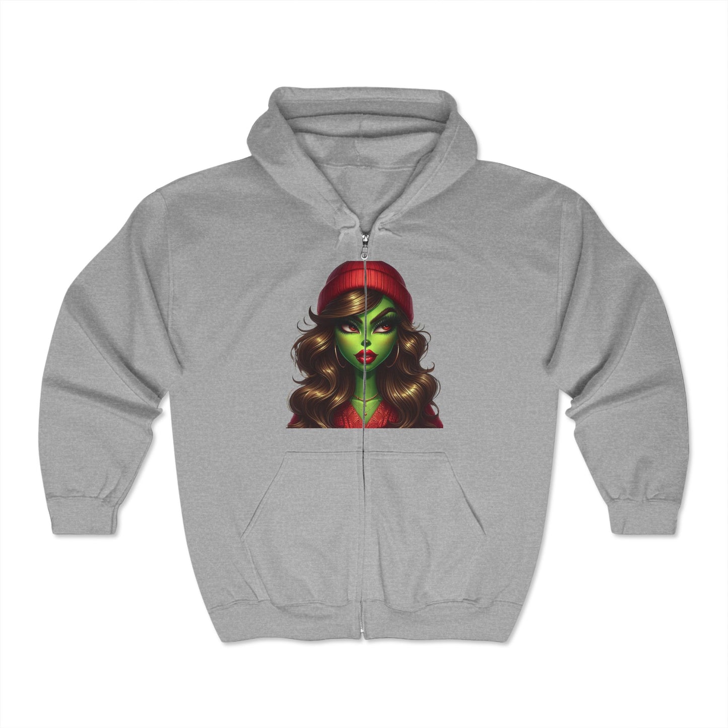 Christmas Unisex Heavy Blend™ Full Zip Hooded Sweatshirt
